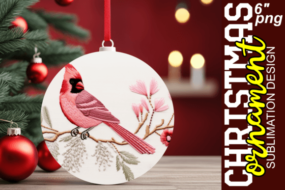 3D Holiday Ornament Design for Unique Sublimation Projects